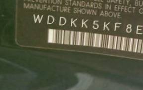 VIN prefix WDDKK5KF8EF2