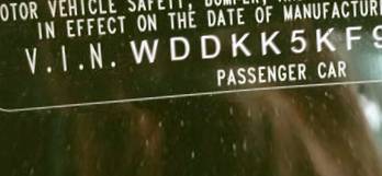 VIN prefix WDDKK5KF9DF1