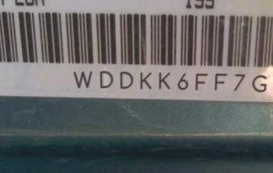 VIN prefix WDDKK6FF7GF3