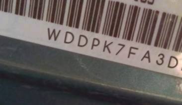 VIN prefix WDDPK7FA3DF0