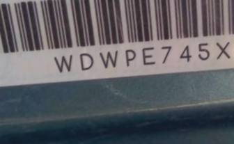 VIN prefix WDWPE745X852