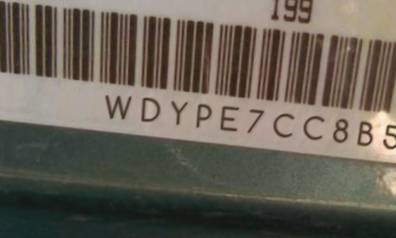 VIN prefix WDYPE7CC8B55