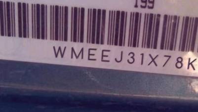 VIN prefix WMEEJ31X78K0