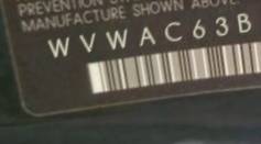 VIN prefix WVWAC63B81P0