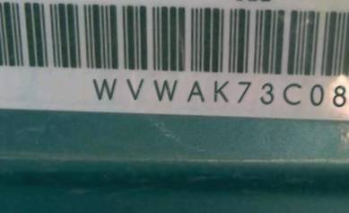 VIN prefix WVWAK73C08P0
