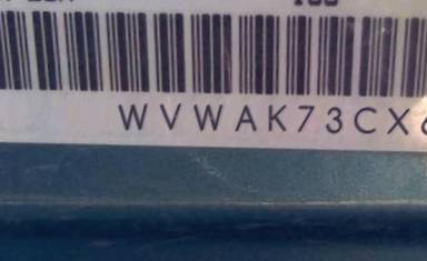 VIN prefix WVWAK73CX6P0