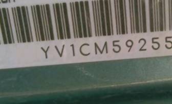 VIN prefix YV1CM5925511