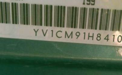 VIN prefix YV1CM91H8410