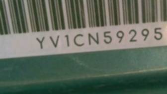 VIN prefix YV1CN5929511
