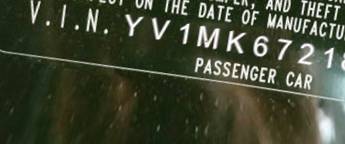VIN prefix YV1MK6721820