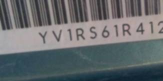 VIN prefix YV1RS61R4120