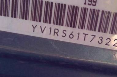 VIN prefix YV1RS61T7322