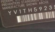 VIN prefix YV1TH5923513