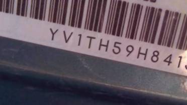 VIN prefix YV1TH59H8413