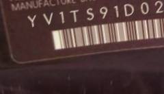 VIN prefix YV1TS91D0212