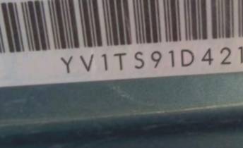 VIN prefix YV1TS91D4212