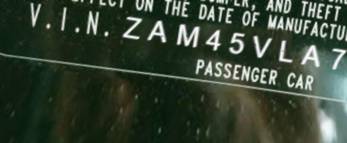 VIN prefix ZAM45VLA7D00