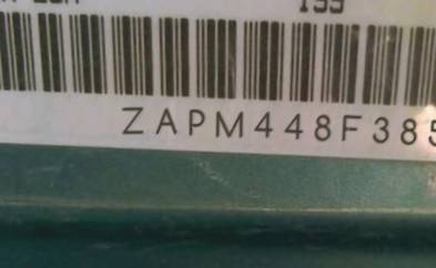 VIN prefix ZAPM448F3856