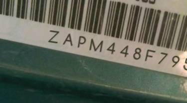 VIN prefix ZAPM448F7955