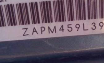 VIN prefix ZAPM459L3950