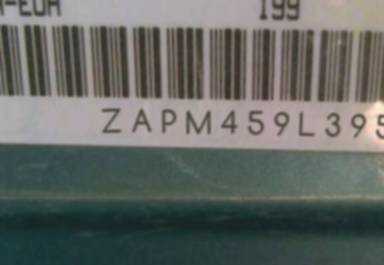 VIN prefix ZAPM459L3955