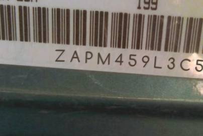 VIN prefix ZAPM459L3C57