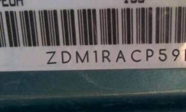 VIN prefix ZDM1RACP59B0