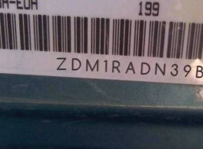 VIN prefix ZDM1RADN39B0