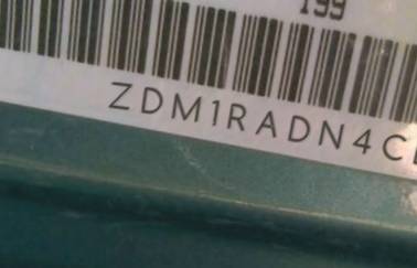 VIN prefix ZDM1RADN4CB0