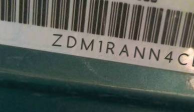 VIN prefix ZDM1RANN4CB0