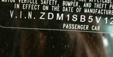 VIN prefix ZDM1SB5V12B0