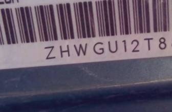 VIN prefix ZHWGU12T88LA