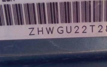 VIN prefix ZHWGU22T28LA
