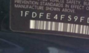 VIN prefix 1FDFE4FS9FDA