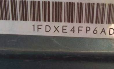 VIN prefix 1FDXE4FP6ADA
