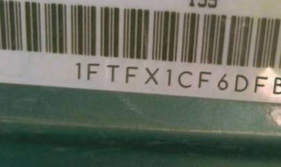 VIN prefix 1FTFX1CF6DFB