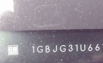 VIN prefix 1GBJG31U6612