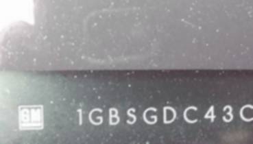 VIN prefix 1GBSGDC43C11