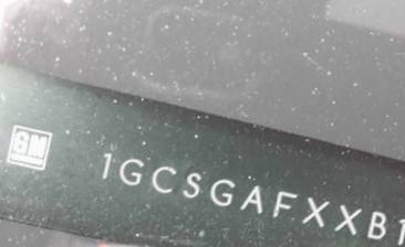 VIN prefix 1GCSGAFXXB11