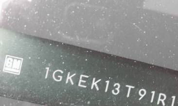 VIN prefix 1GKEK13T91R1