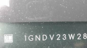 VIN prefix 1GNDV23W28D1