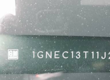 VIN prefix 1GNEC13T11J2