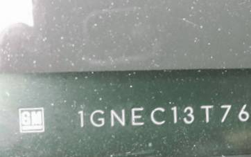 VIN prefix 1GNEC13T76R1