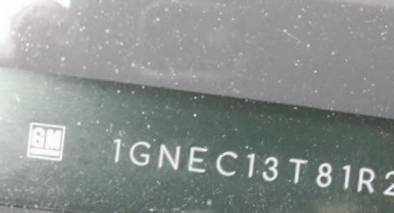 VIN prefix 1GNEC13T81R2