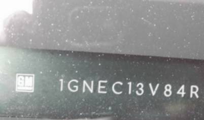 VIN prefix 1GNEC13V84R1