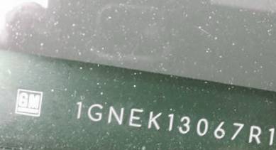 VIN prefix 1GNEK13067R1