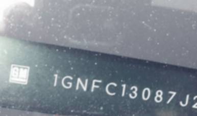 VIN prefix 1GNFC13087J2
