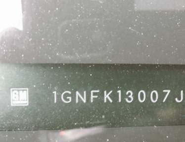 VIN prefix 1GNFK13007J3