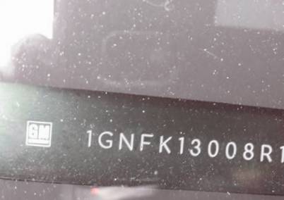 VIN prefix 1GNFK13008R1