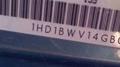 VIN prefix 1HD1BWV14GB0